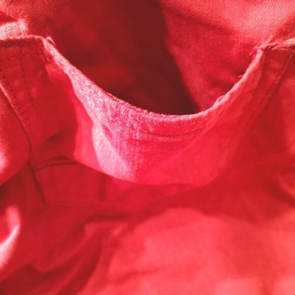 Smoke Rise Men's 34 x 34 Red Distressed Denim Pant - Picture 14 of 16